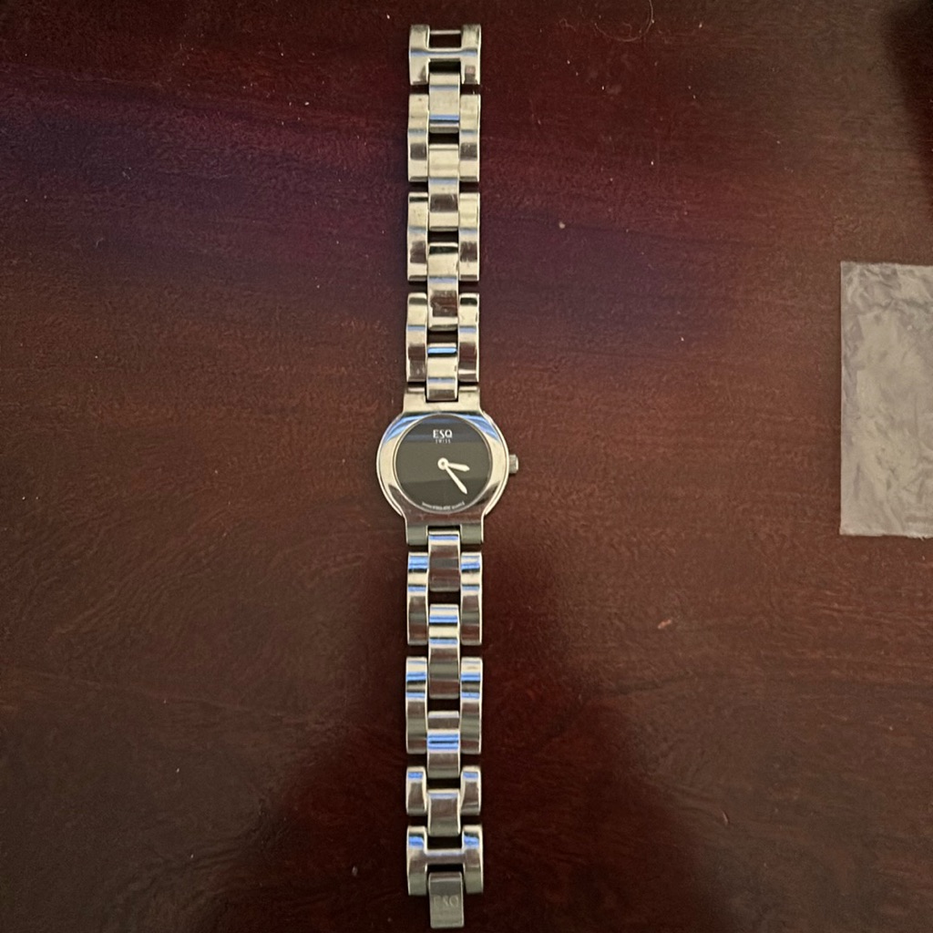 Esq Brand Silver Link Watch Esq Brand Silver Link Watch